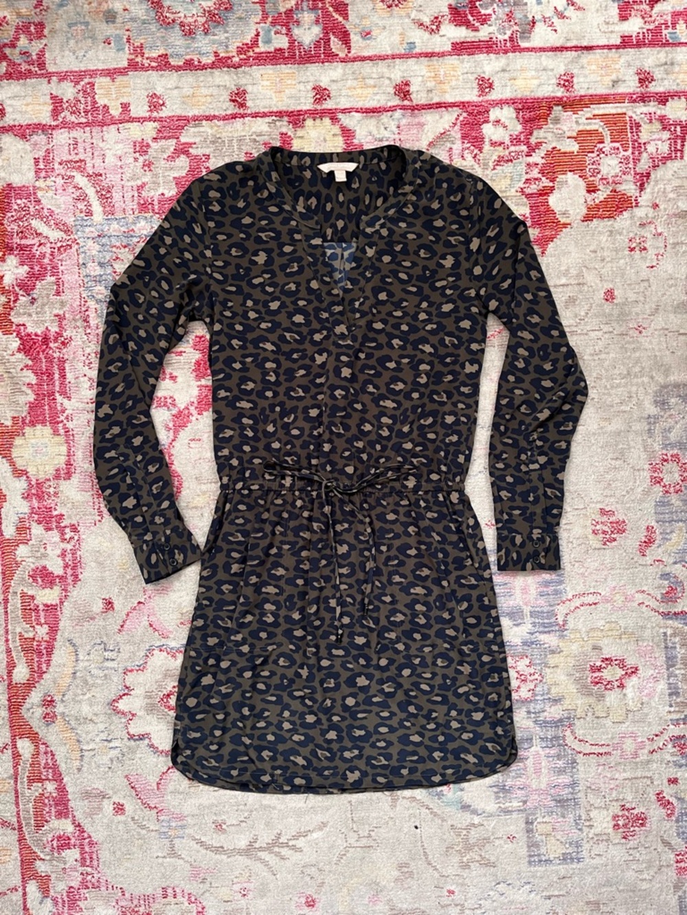 Banana Republic animal print mini dress